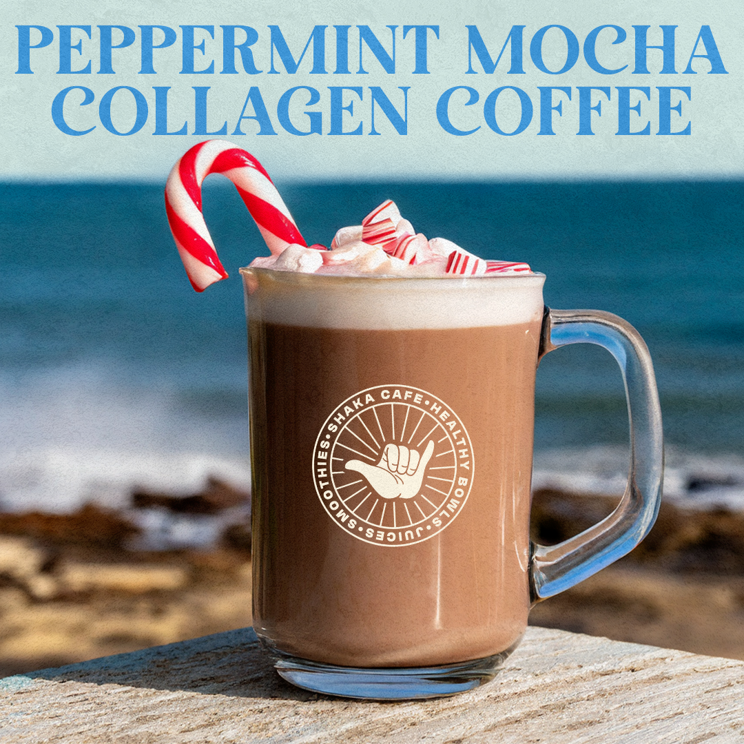 peppermint mocha collagen coffee